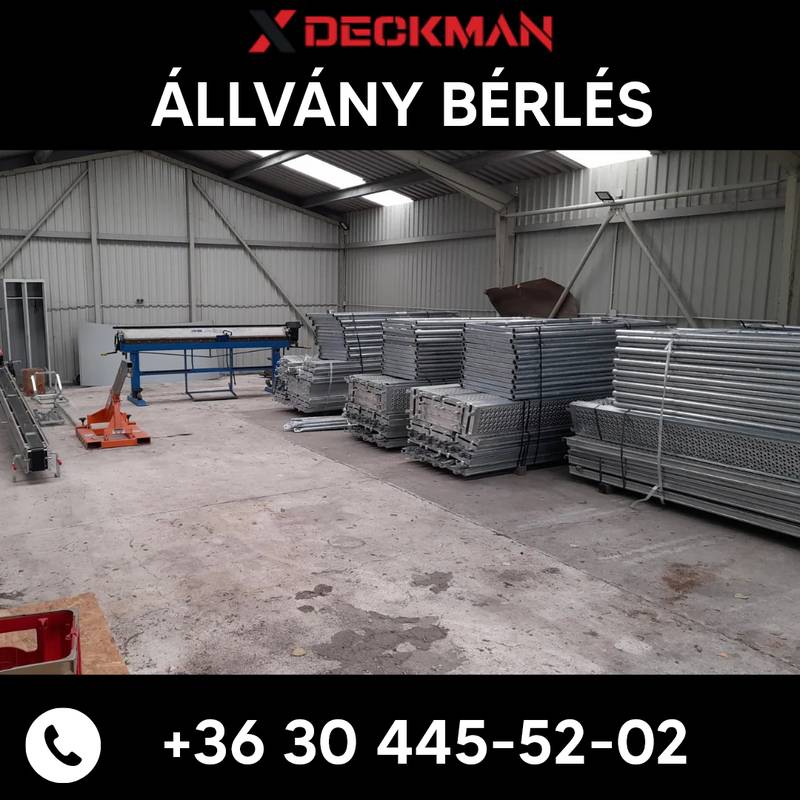 Állvány bérlés