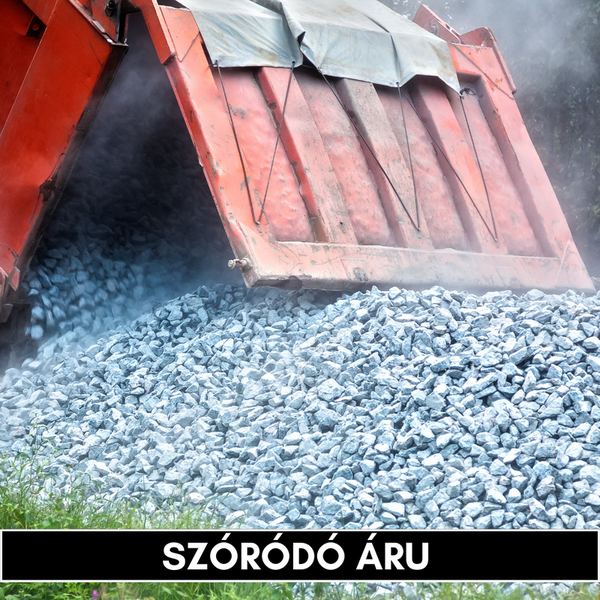 Szóródó áru építőanyagok